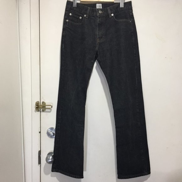 VINTAGE CALVIN KLEIN STRAIGHT LEG JEANS SIZE 7 - Picture 4 of 8